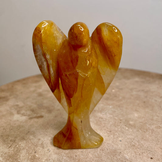 Golden Healer Quartz Angel 9CM