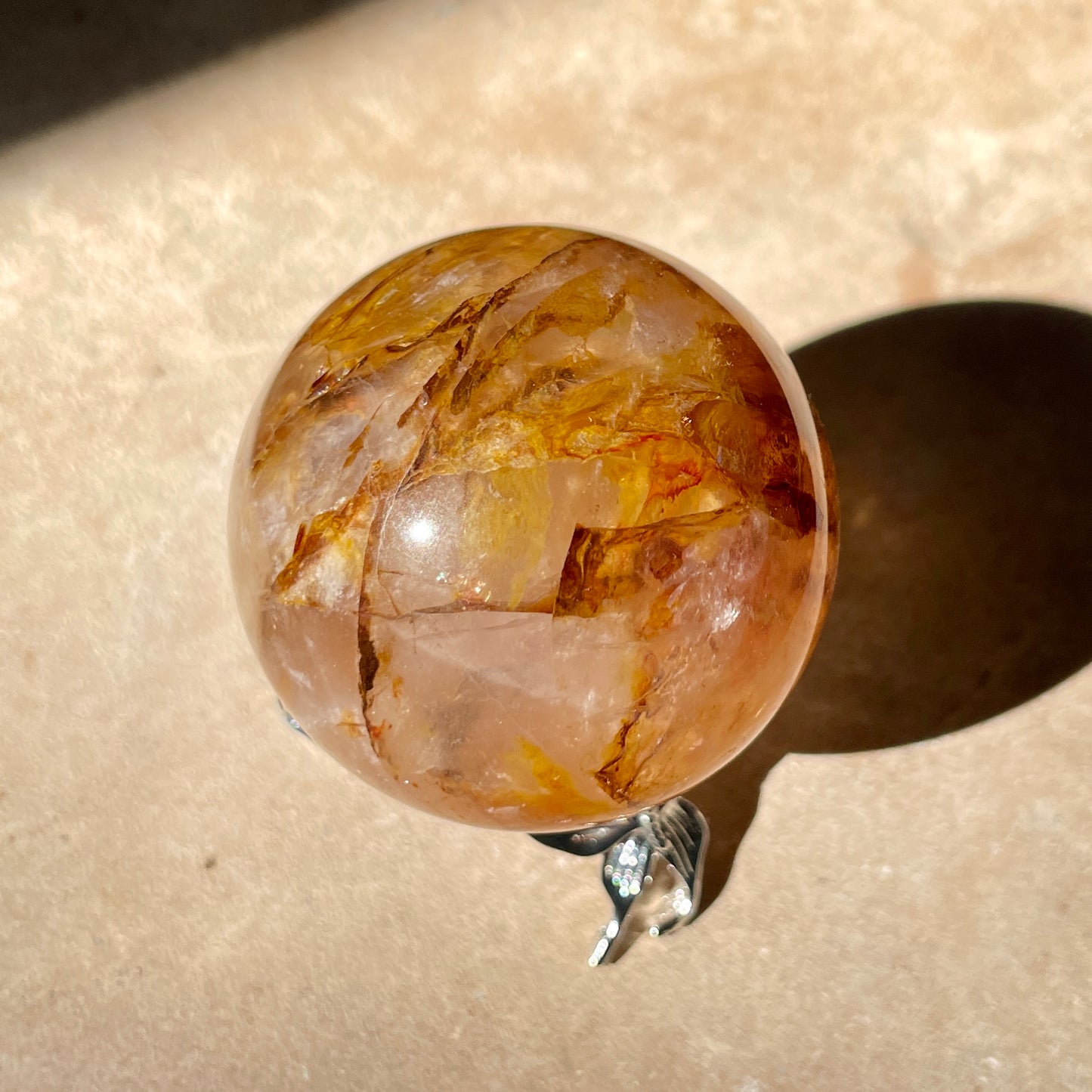 Golden Healer Quartz Sphere 4.5CM