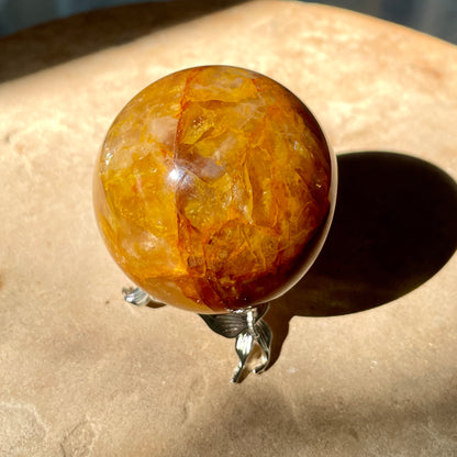 Golden Healer Quartz Sphere 5CM