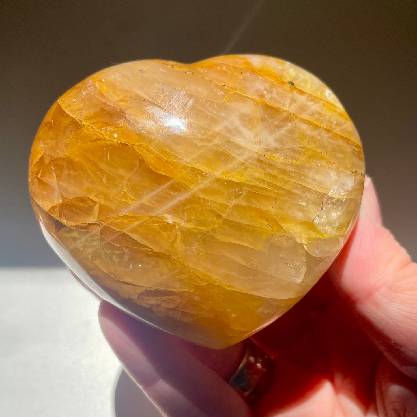 Golden Healer Heart 7.5CM