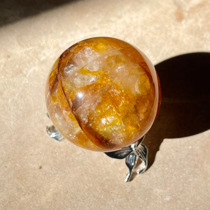 Golden Healer Quartz Sphere 3.5CM