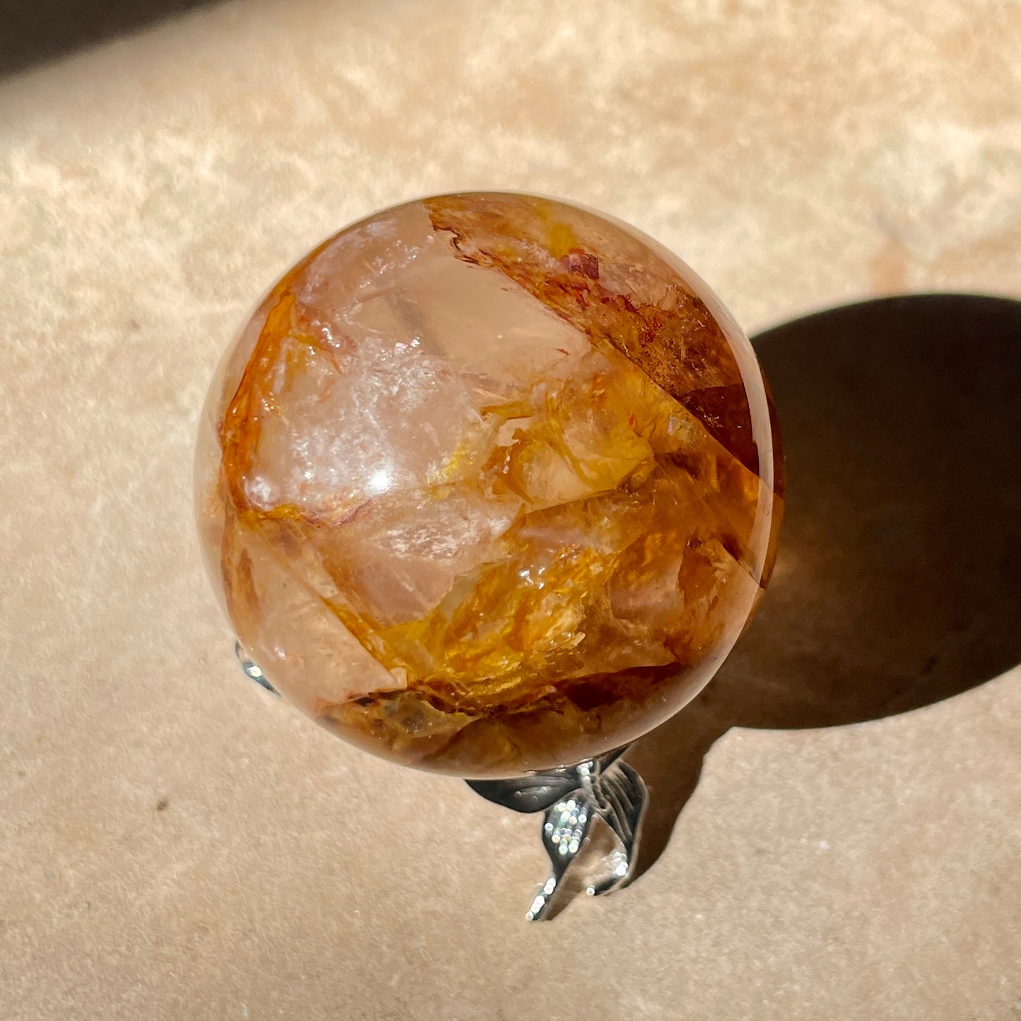 Golden Healer Quartz Sphere 4.5CM