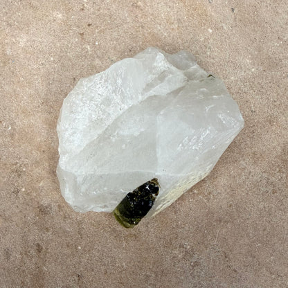 Green Tourmaline Quartz Raw 5CM