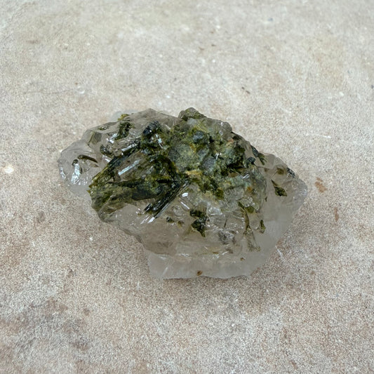 Green Tourmaline Quartz Raw 4CM