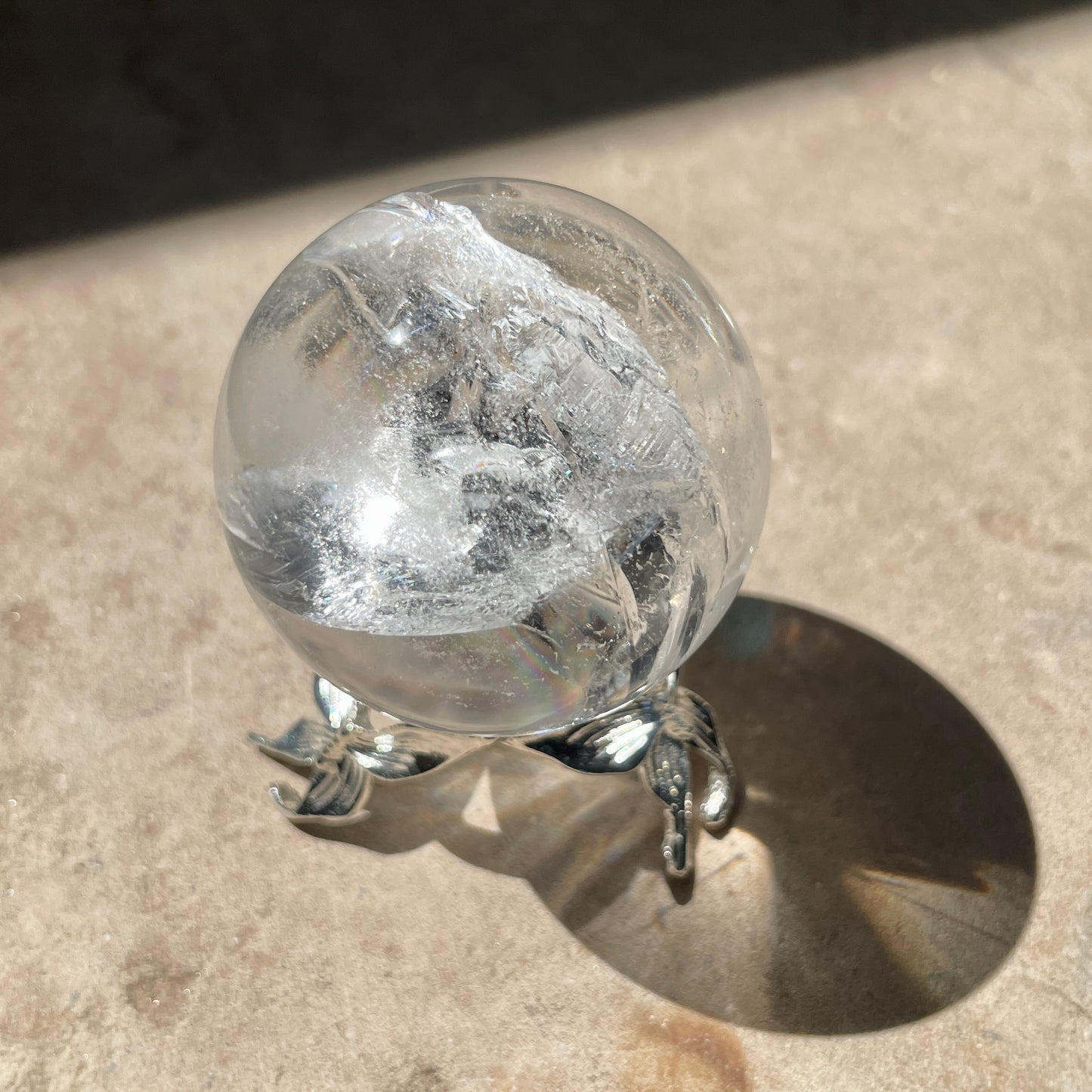 Clear Quartz Sphere 3cm
