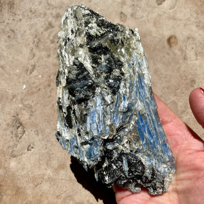 Kyanite cluster
