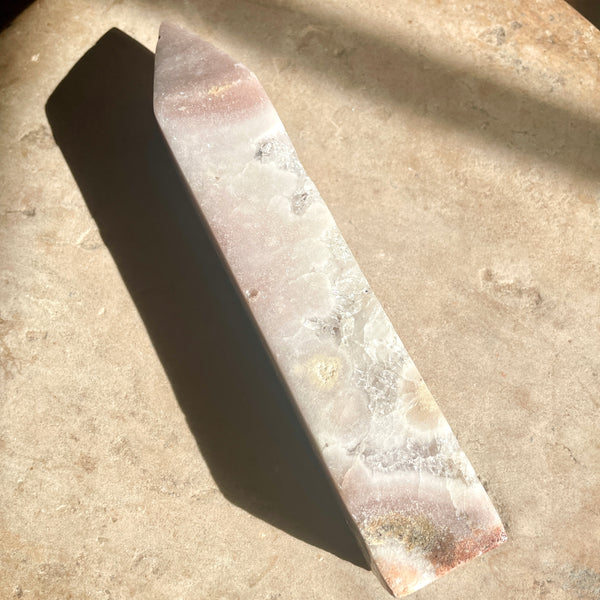 Pink Amethyst Tower 19CM