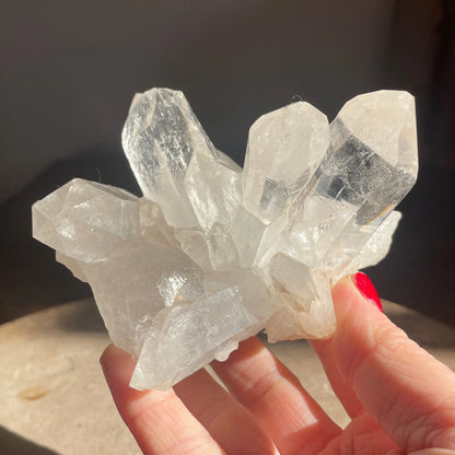 Clear Quartz cluster 12CM
