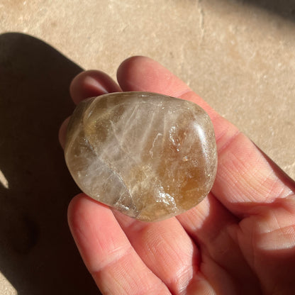 Kundalini Citrine tumble LG