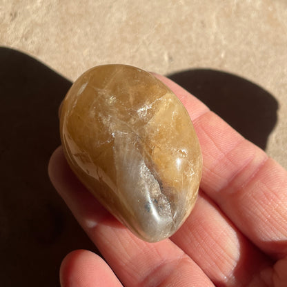 Kundalini Citrine tumble LG