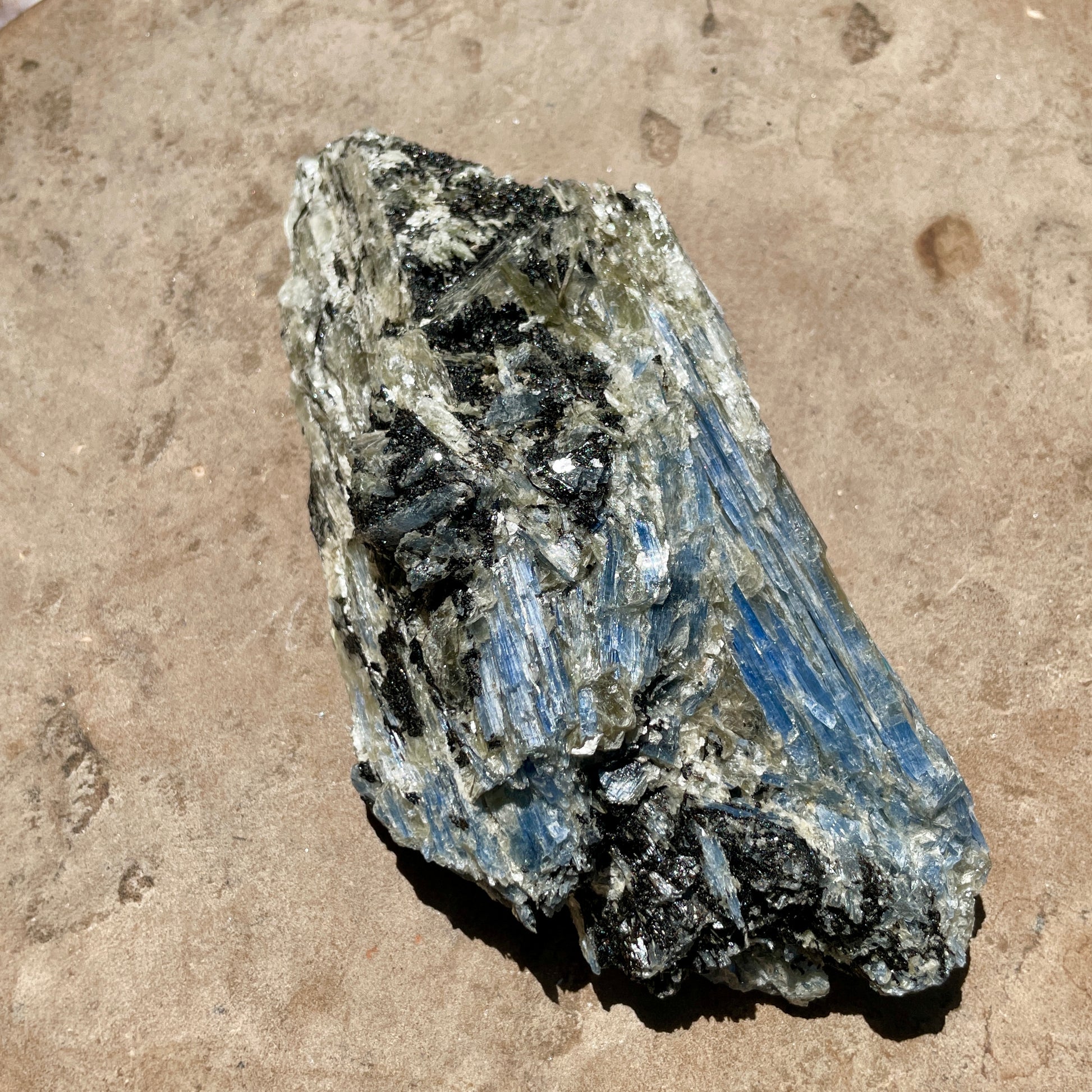 Kyanite cluster