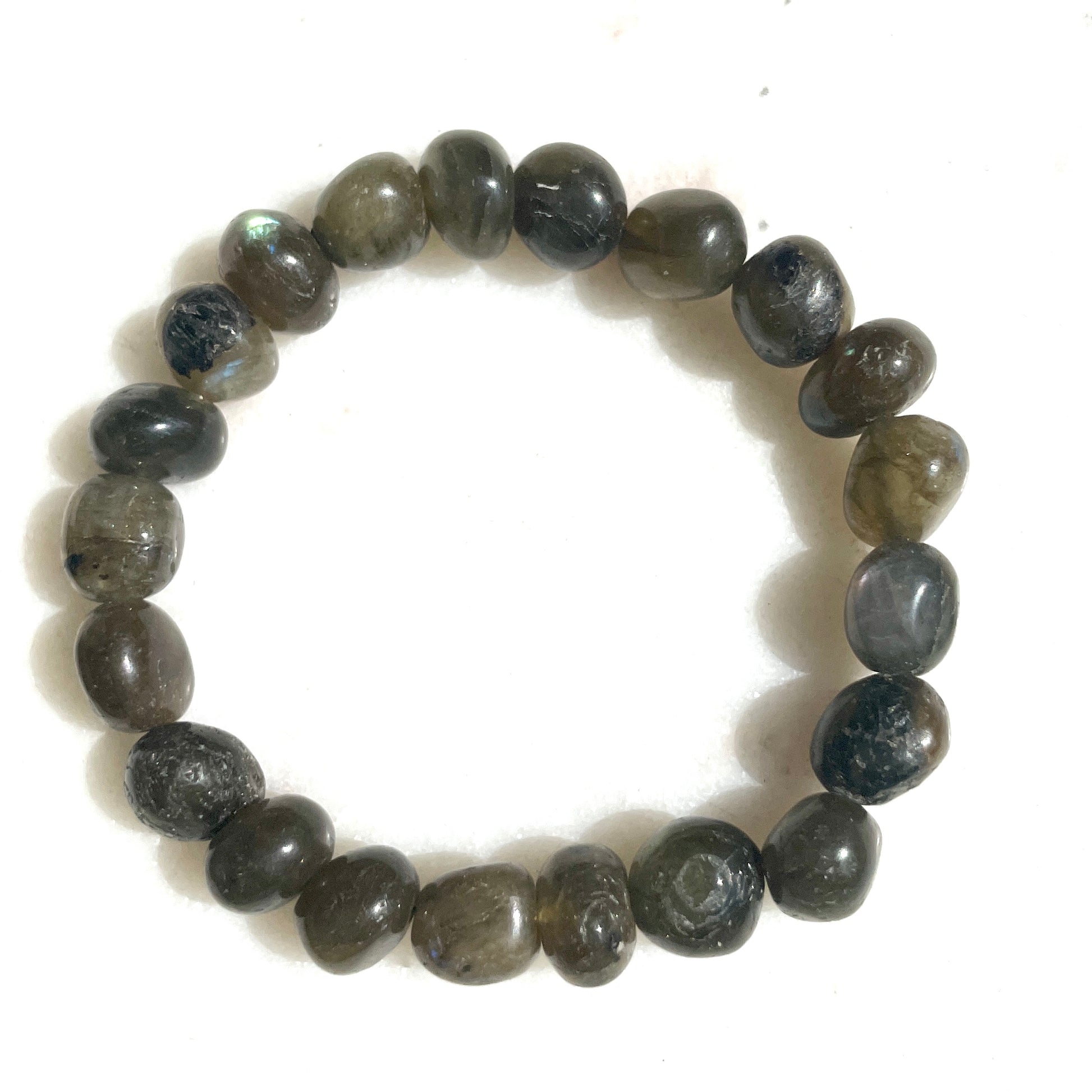 Labradorite tumble stone bracelet
