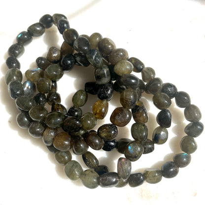 Labradorite tumble stone bracelet