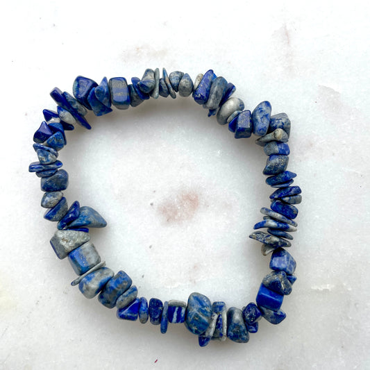 Lapis Lazuli Chip bracelet