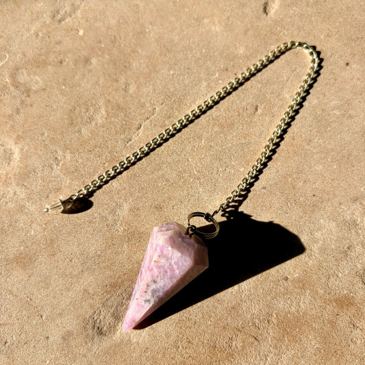 Lepidolite Pendulum