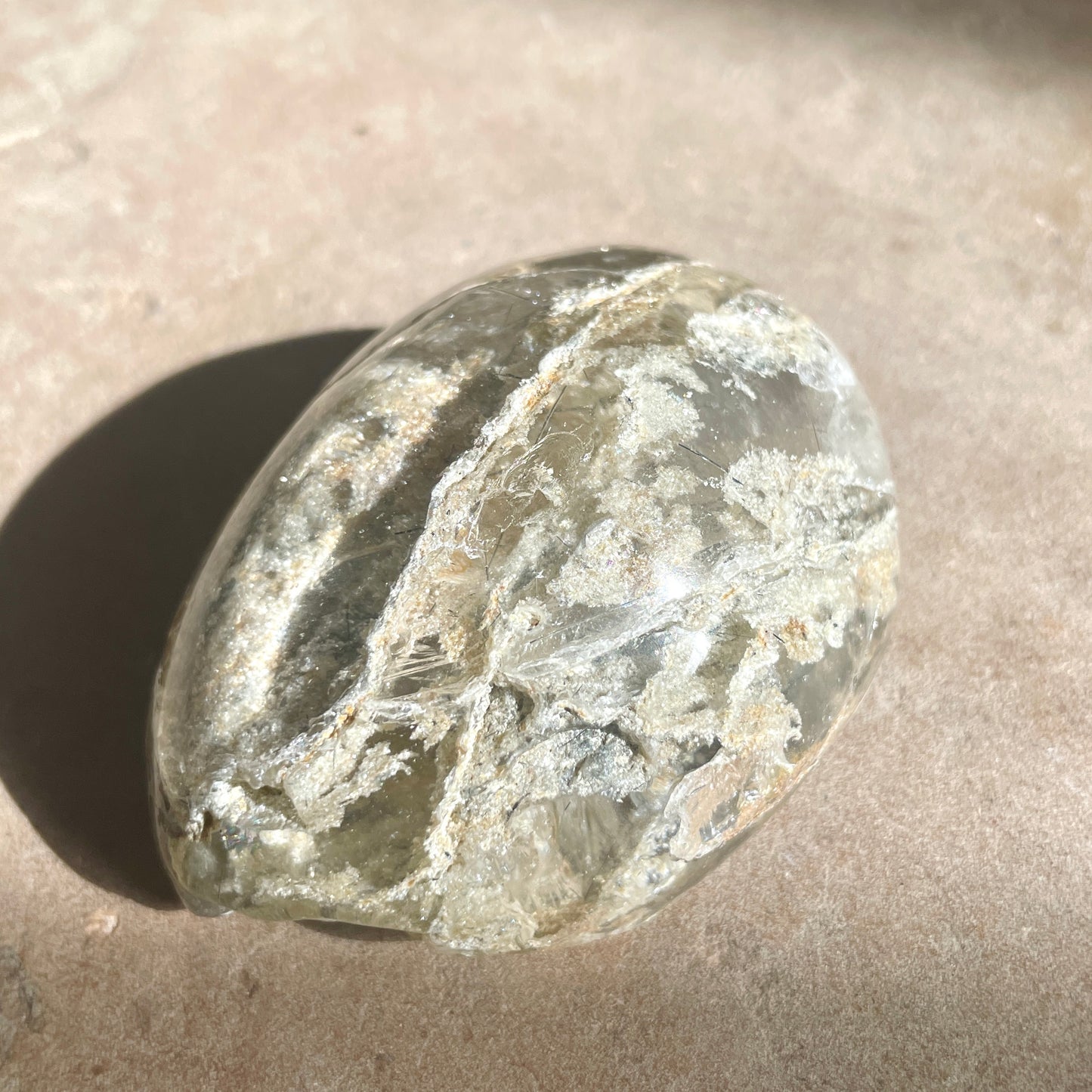 Garden Quartz | Lodalite lens  7CM