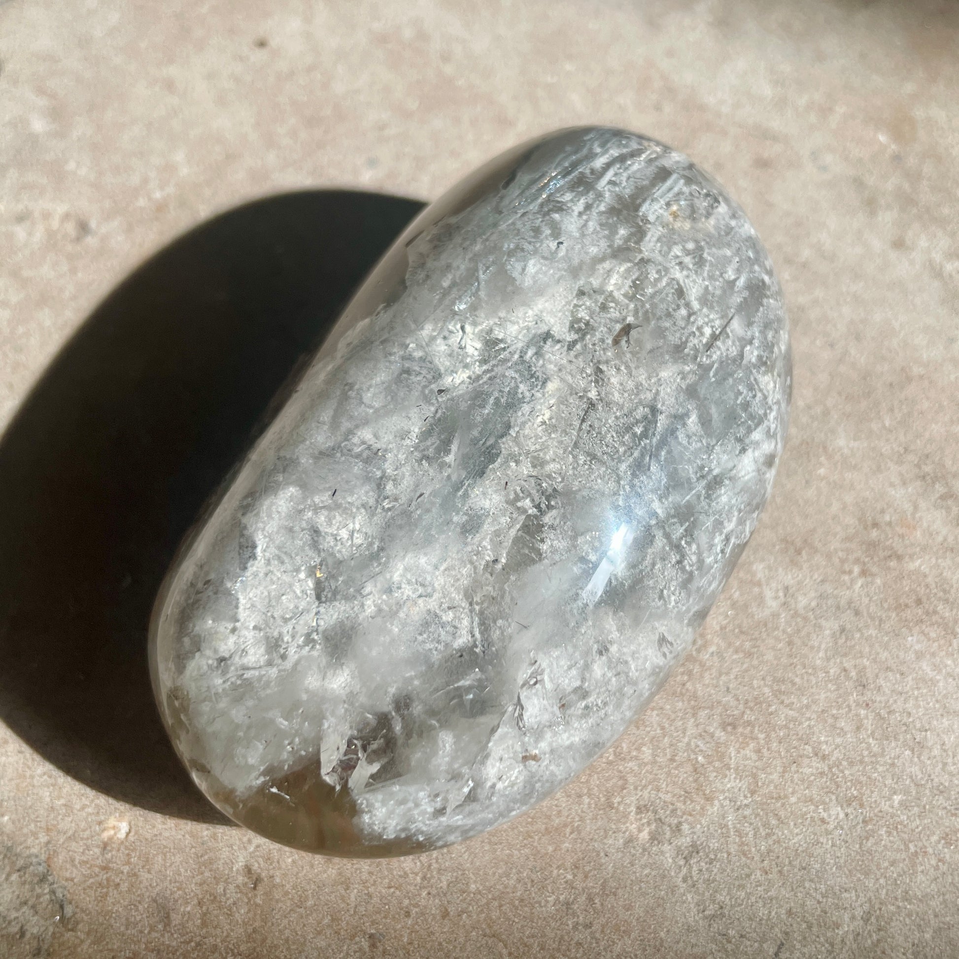 Garden Quartz | Lodalite lens  7.5CM
