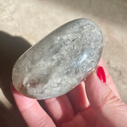 Garden Quartz | Lodalite lens  7.5CM