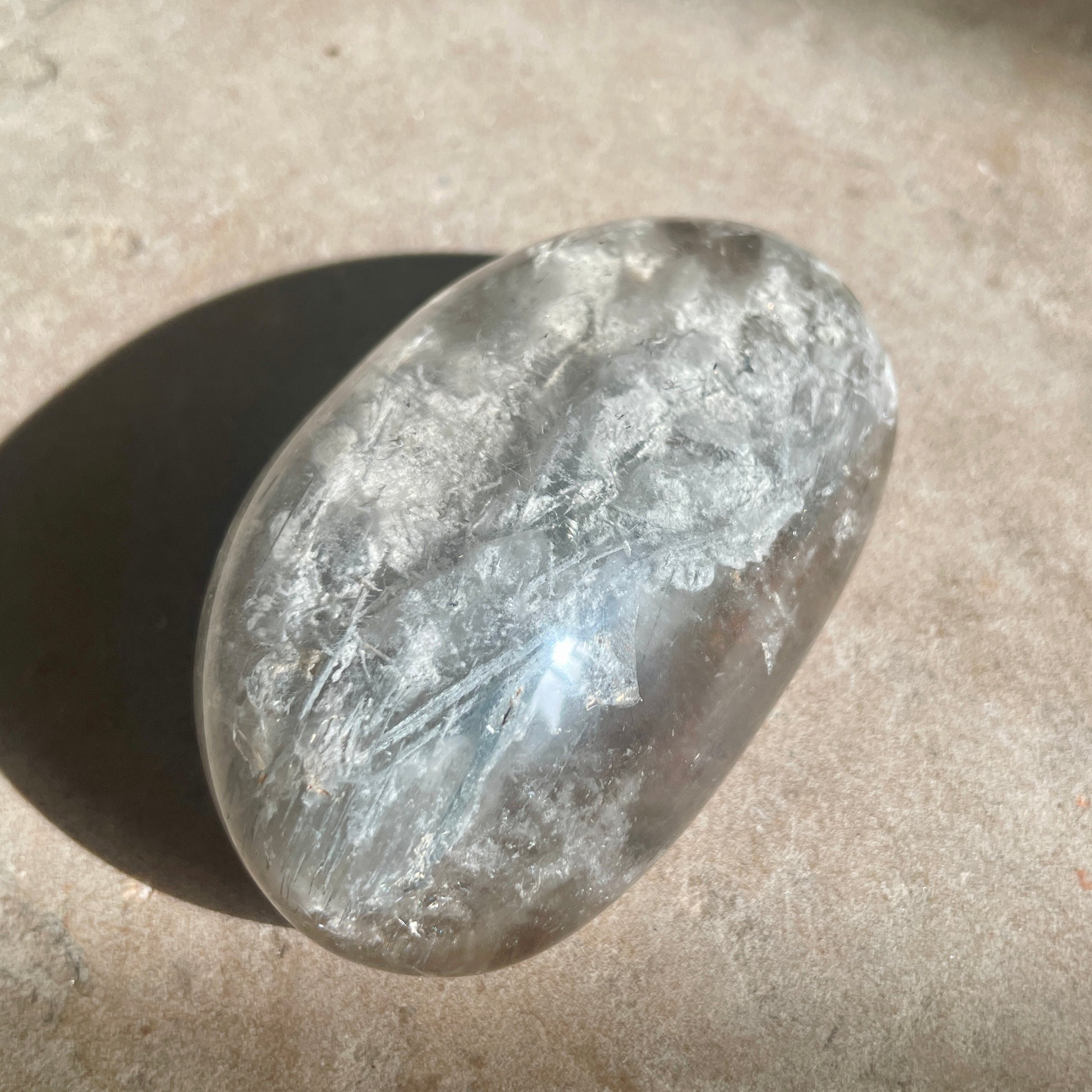 Garden Quartz | Lodalite lens  7.5CM