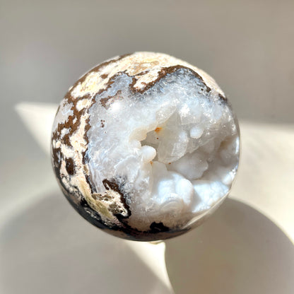 Mexican Druzy Agate Sphere 6cm