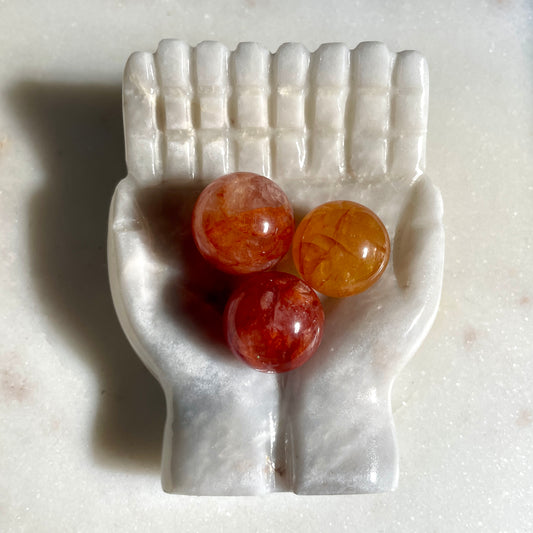 Fire Quartz Mini sphere