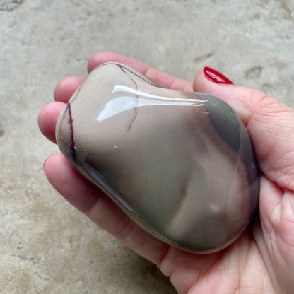 Mookaite Palm stone - LG 1