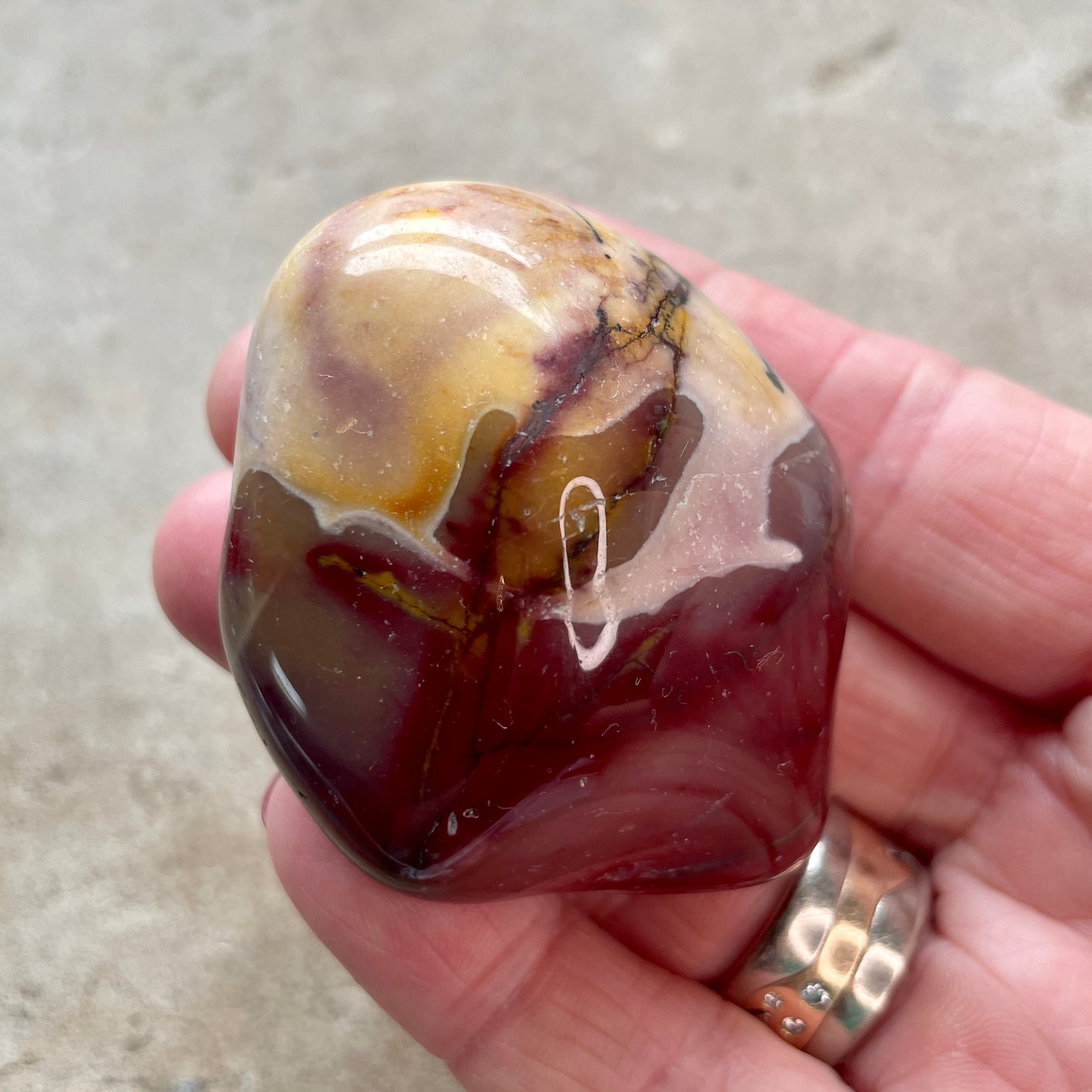 Mookaite Palm stone M5