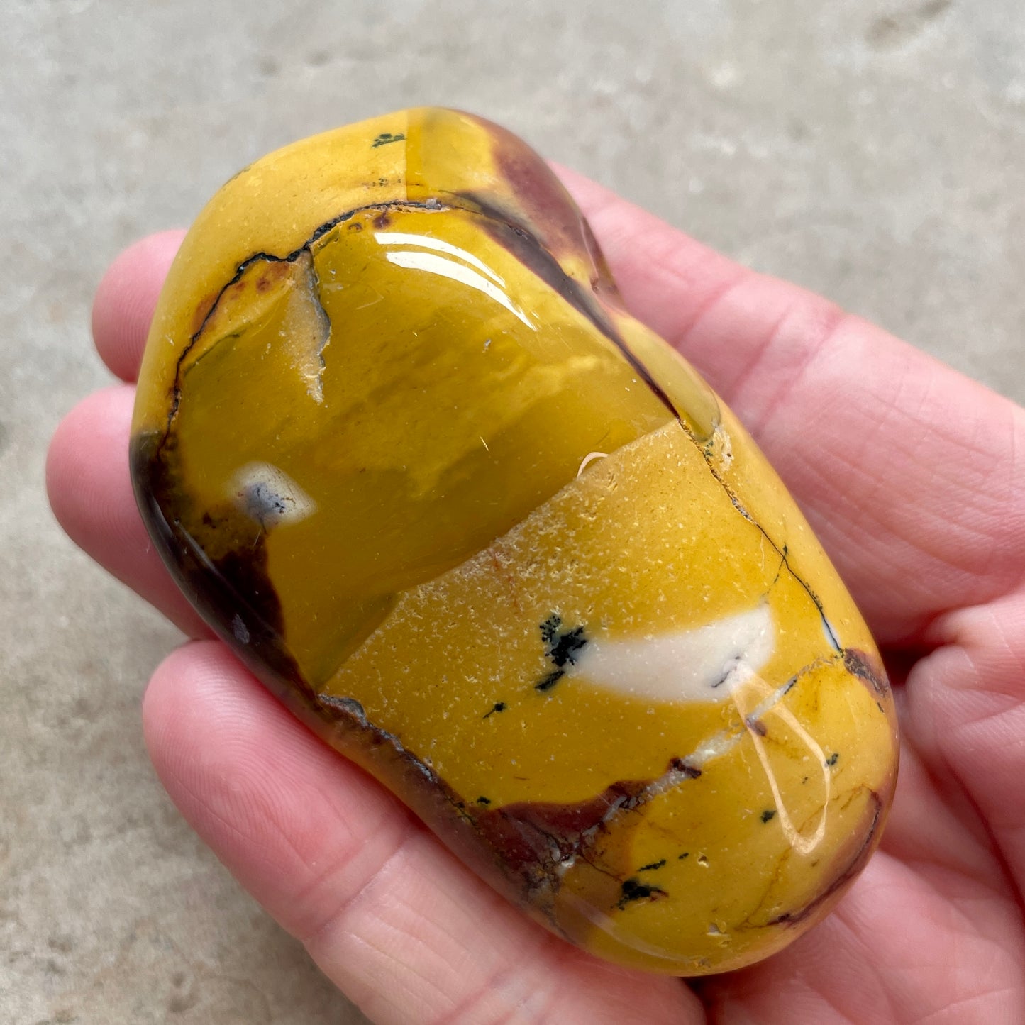 Mookaite Palm stone M4