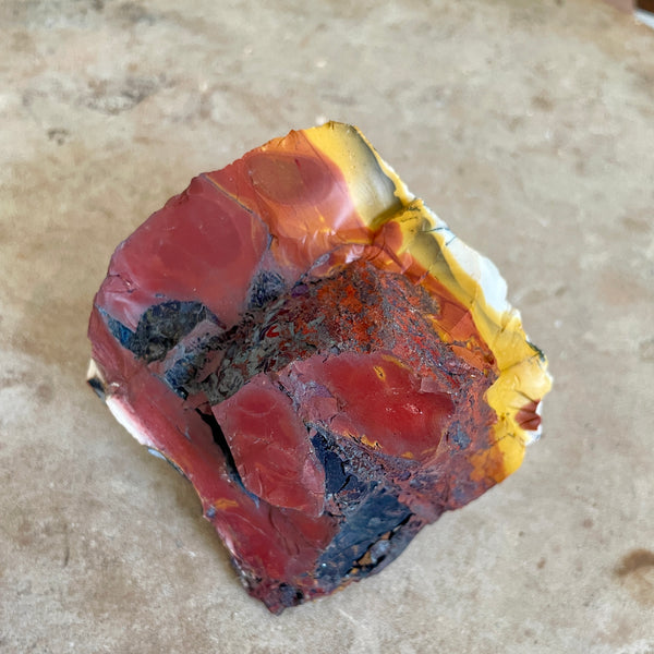 Mookaite rough