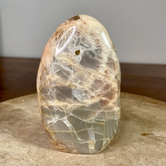 Peach Moonstone Freeform 11.5CM