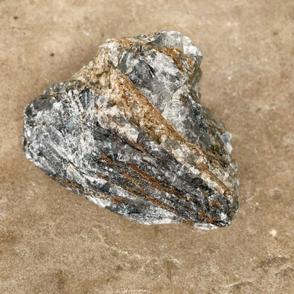 Black Tourmalinated Quartz Natural T4