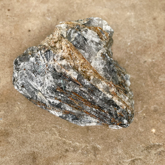 Black Tourmalinated Quartz Natural T4