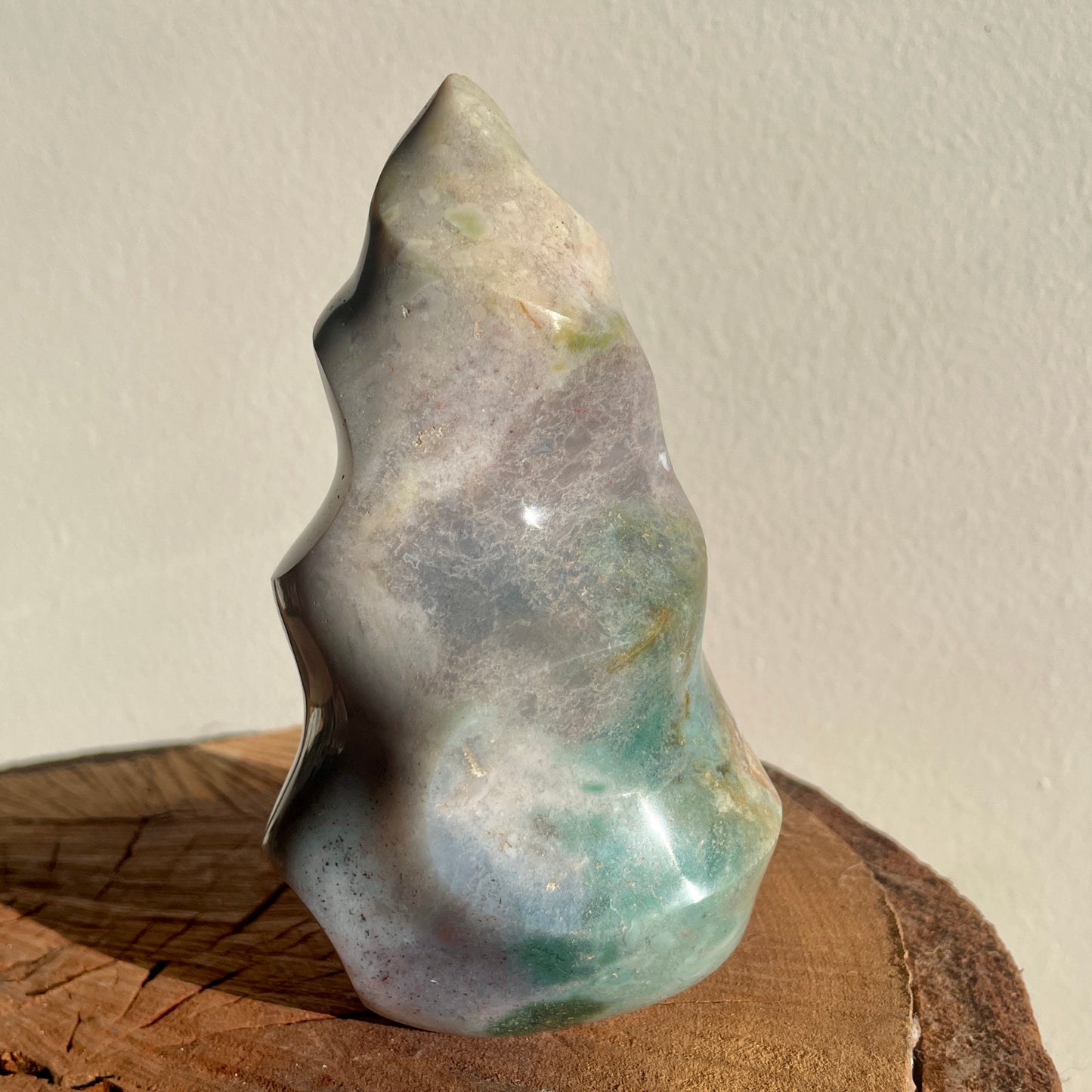 Ocean Jasper pastel flame 13CM