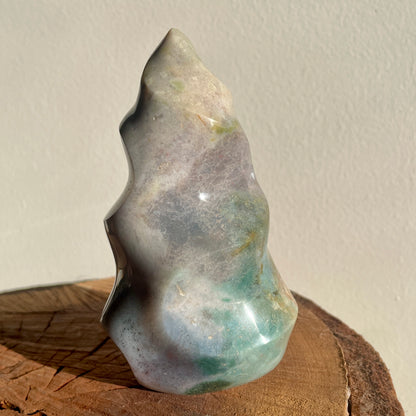 Ocean Jasper pastel flame 13CM