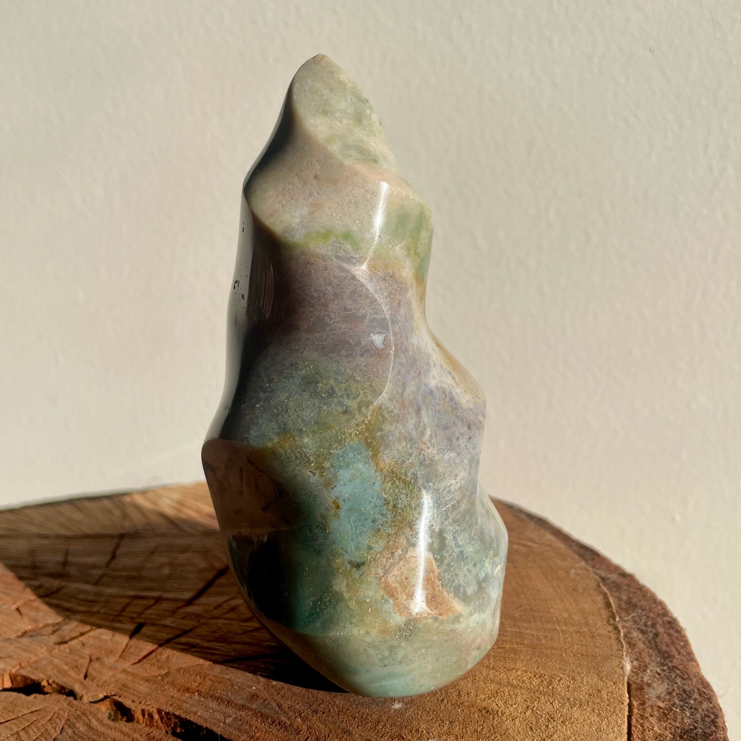 Ocean Jasper pastel flame 13CM