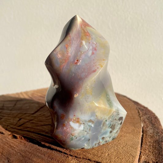 Ocean Jasper pastel flame 10CM