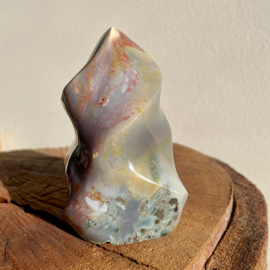 Ocean Jasper pastel flame 10CM