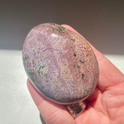 Ocean Jasper Palm stone 6.5CM