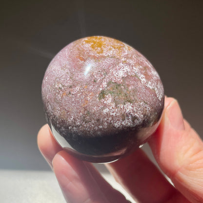 Ocean Jasper Palm stone 4.5CM