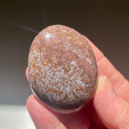 Ocean Jasper Palm stone 4.5CM