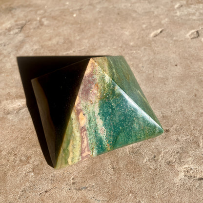 Ocean Jasper pyramid