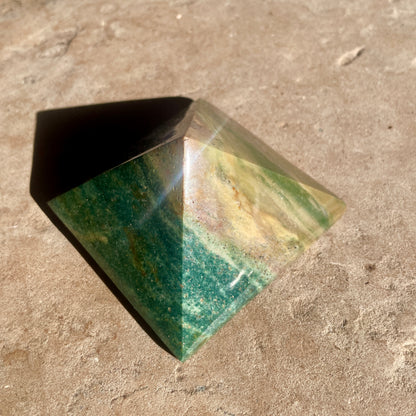Ocean Jasper pyramid
