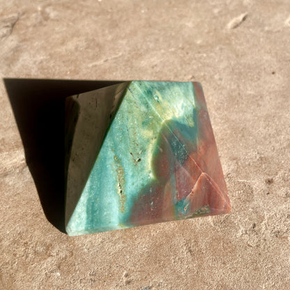 Ocean Jasper pyramid