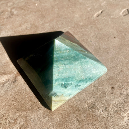 Ocean Jasper pyramid