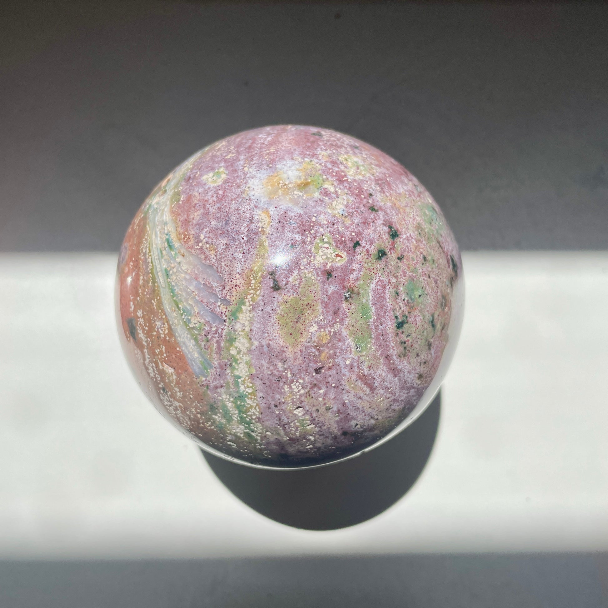 Ocean Jasper sphere 7.5CM