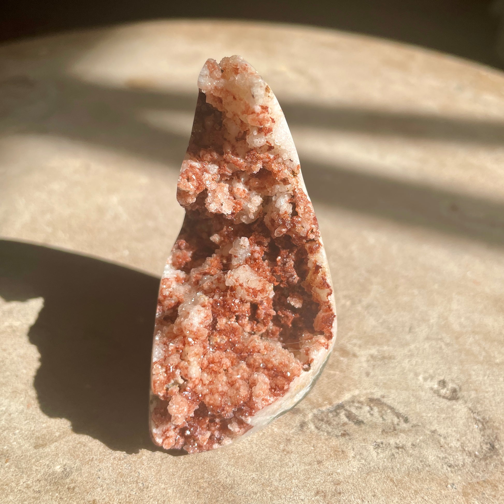 Pink Amethyst cluster