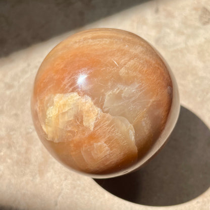 Peach Moonstone Sphere 4.5CM