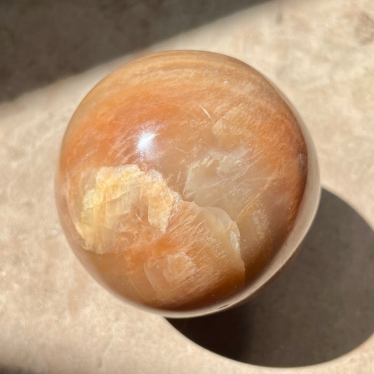 Peach Moonstone Sphere 4.5CM