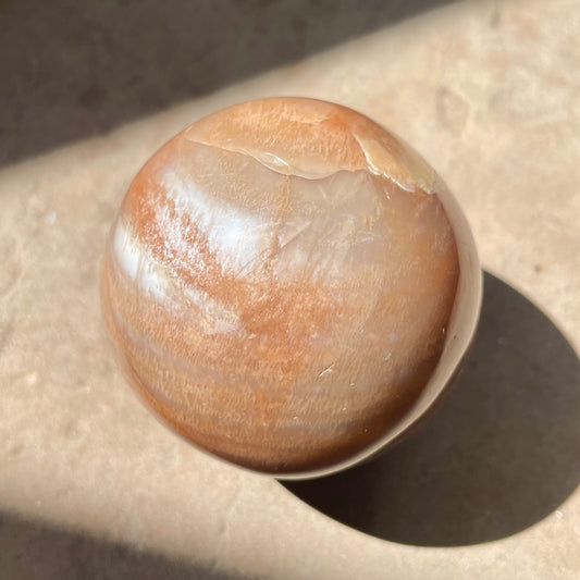 Peach Moonstone Sphere 4.5CM