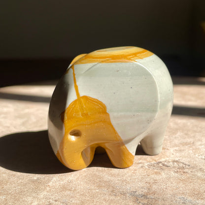 Polychrome Jasper Elephant 5CM